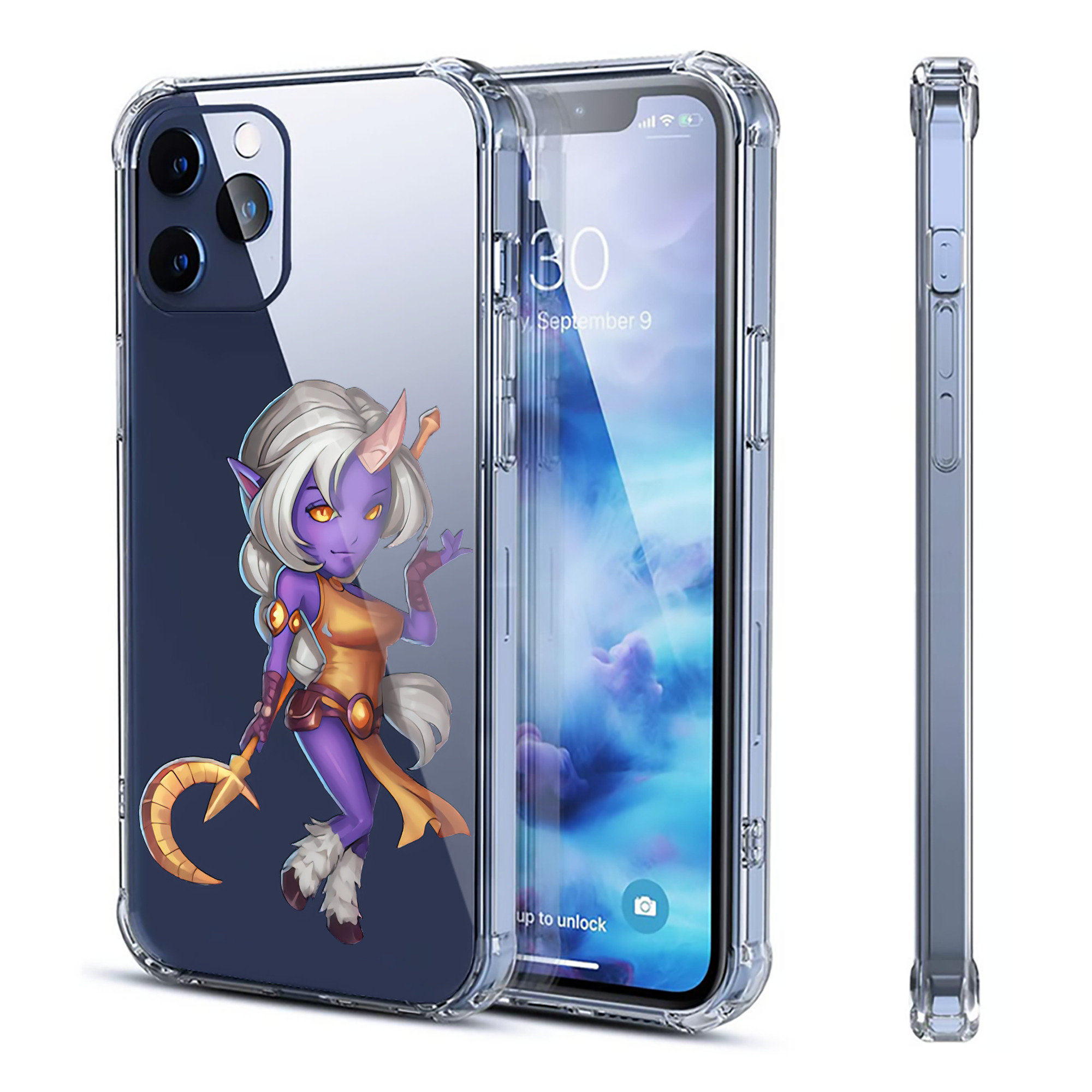 （画像用） リーグ・オブ・レジェンド League of Legends LOL 【iPhone 12シリーズ対応】透明スマホケース（クリアソフトケース）